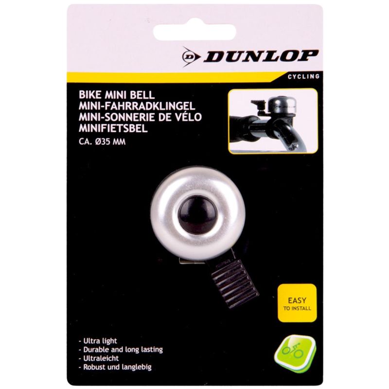 Dunlop Pear Bicycle Bell 35 mm szürke 475240