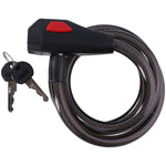 Dunlop spiral cable lock bicycle lock 12 mm 150 cm ST fekete 75570