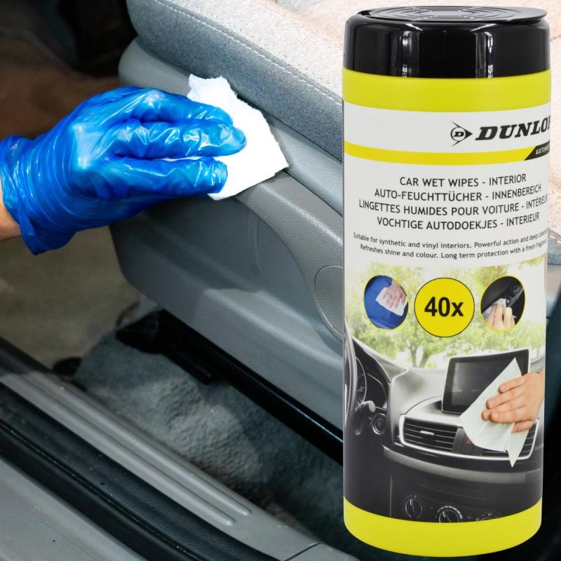 Dunlop Wet Cockpit Cleaning Wipes 40 Pcs törölköző