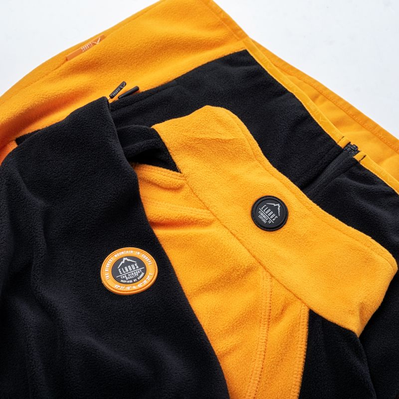 Elbrus Carlow Tb Jr sweatshirt sárga gyerek pulóver