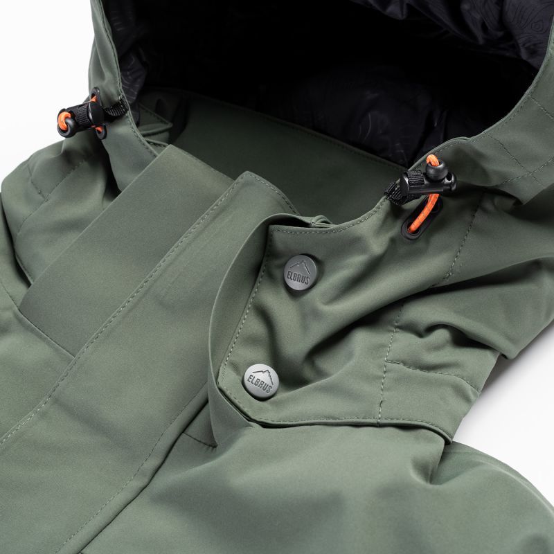 Elbrus Dilox insulated zöld férfi dzseki