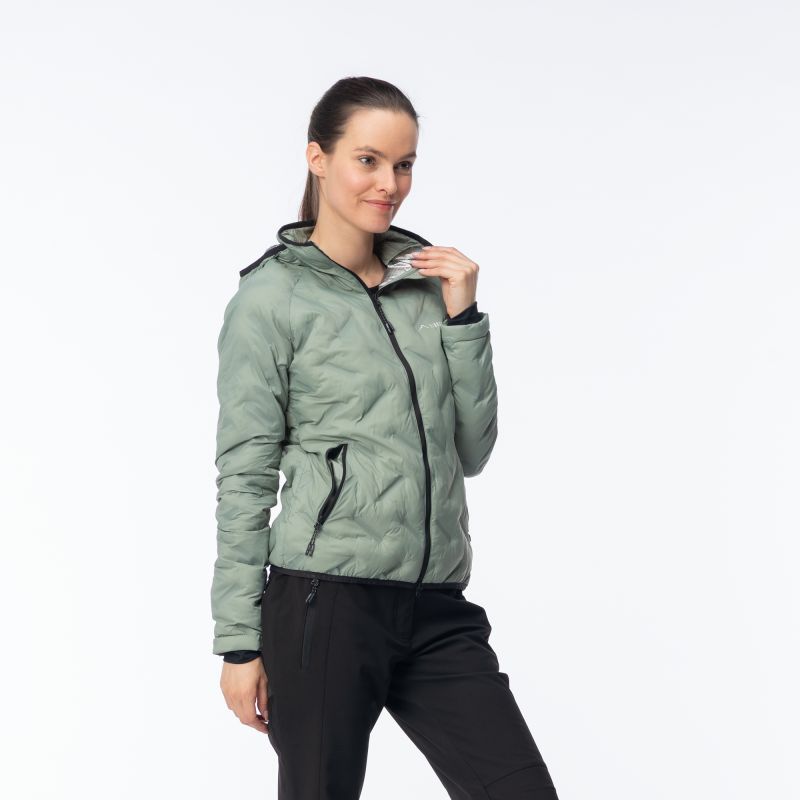 Elbrus Huel Primaloft Wos W Quilted szürke női dzseki