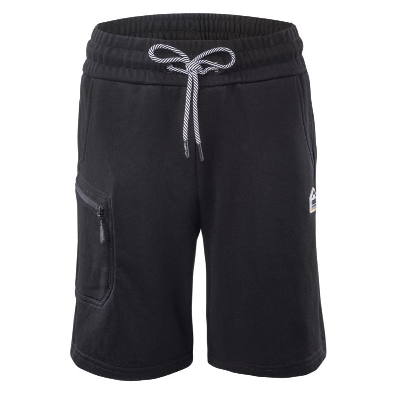 Elbrus Mikel Tb Jr Shorts fekete gyerek rövidnadrág