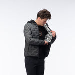 Elbrus Quilted Huel Primaloft grafit férfi dzseki