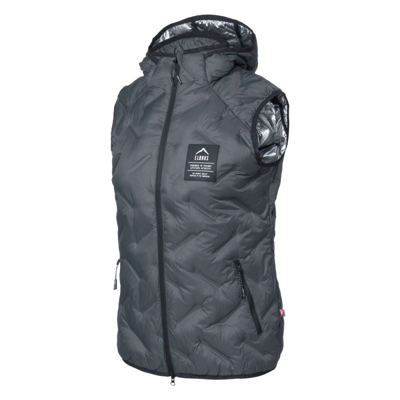 Elbrus Quilted Vest Huel Vest Primaloft W szürke női mellény