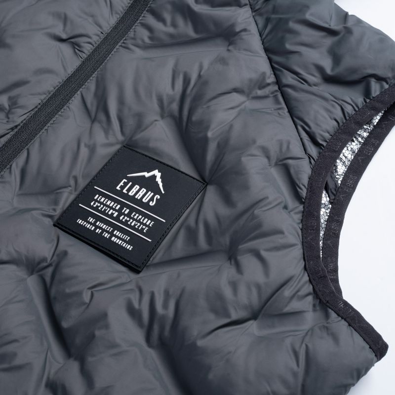 Elbrus Quilted Vest Huel Vest Primaloft W szürke női mellény