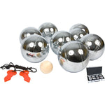 Enero 8-PIECE PETANQUE BALLS - BOULE PETANQUE ALUMINUM SUITCASE