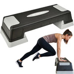 Enero AEROBIC STEP 3-STEP ADJUSTMENT FIT fekete