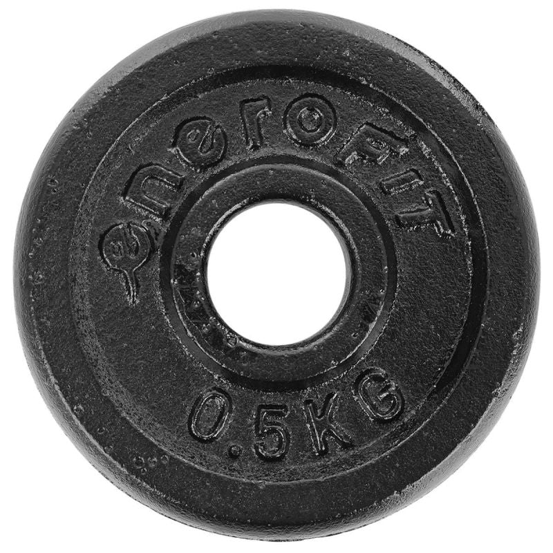 Enero BLACK CAST IRON LOAD 0.5 KG FIT Ø26.5 fekete edzőfelszerelés