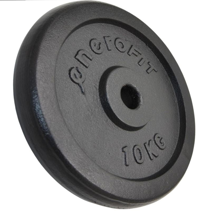 Enero BLACK CAST IRON WEIGHT 10KG FIT Ø26.5 1 pc. fekete edzőfelszerelés