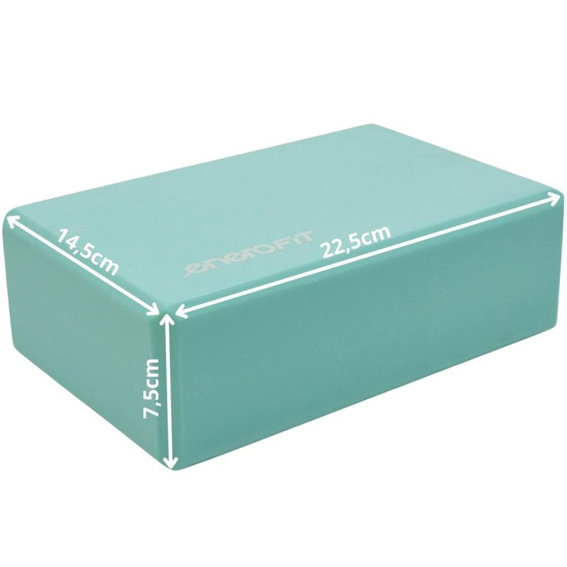 Enero Block Cube For Exercise Yoga Pilates Fitness Fit menta GSP-1048420