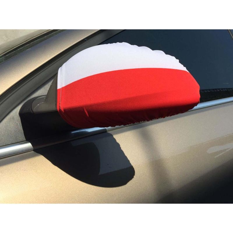 Enero CAR MIRROR FLAG POLAND