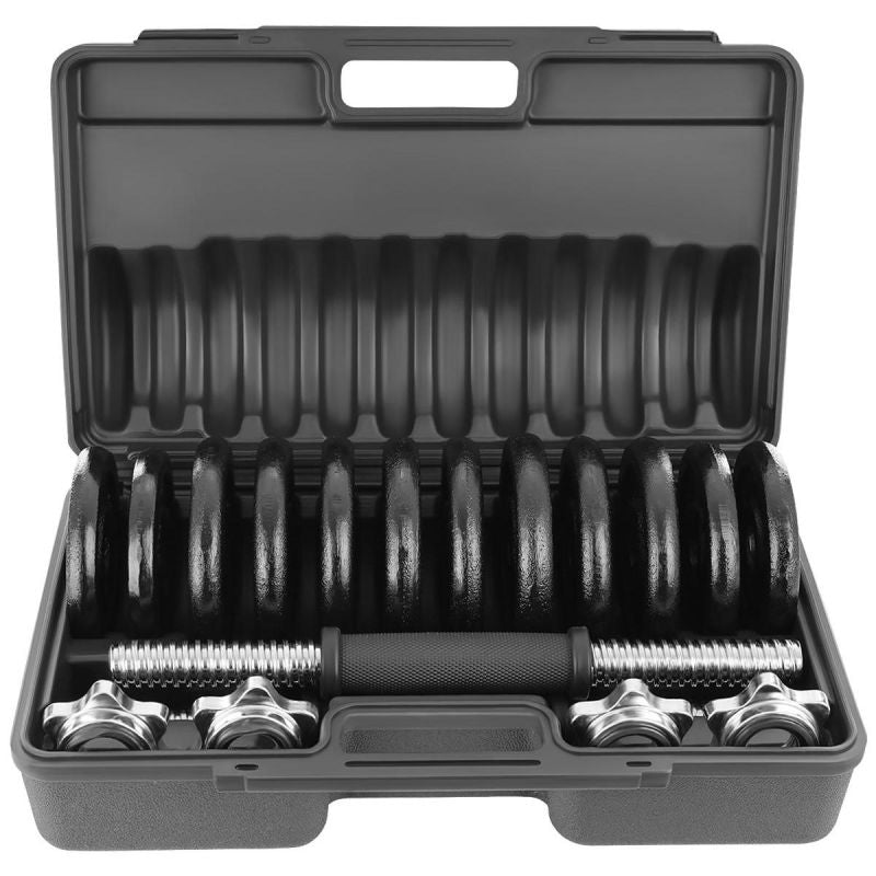 Enero CAST IRON DUMBBELL 15 KG (2x7.5 KG) FIT CASE edzőfelszerelés