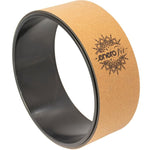 Enero CORK WHEEL FOR YOGA EXERCISES FIT fekete