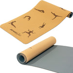 Enero CORK YOGA MAT .4CM FIT jóga matrac