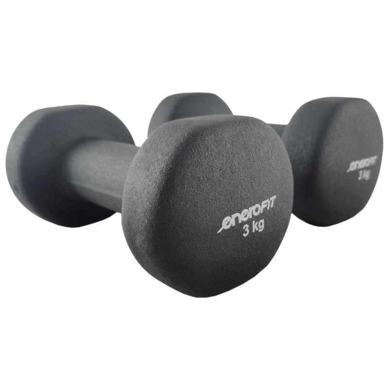 Enero NEOPRENE DUMBBELL SET 2x3KG FIT edzőfelszerelés