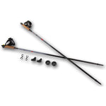 Enero NORDIC WALKING POLES 1-SEQUENTIAL 115CM fekete