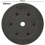 Enero Pro CONCRETE LOAD 20 KG ENERO FIT Ø29MM fekete edzőfelszerelés