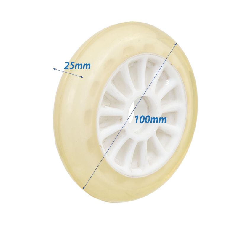 Enero PU SCOOTER WHEEL 100MM WHITE fehér