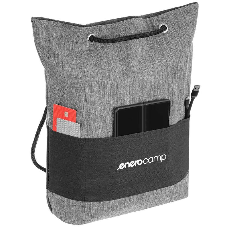 Enero THERMAL BAG BACKPACK 2IN1 GRAY 26L CAMP szürke sporttáska