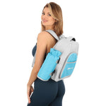 Enero THERMAL PICNIC BACKPACK BLUE AND GREY 25L CAMP szürke hátizsák