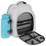 Enero THERMAL PICNIC BACKPACK BLUE AND GREY 25L CAMP szürke hátizsák