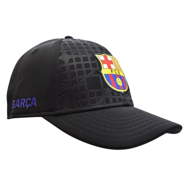 Fc Barcelona Baseball Cap Cap Cross Black Fcb Jr 5001gexnnp