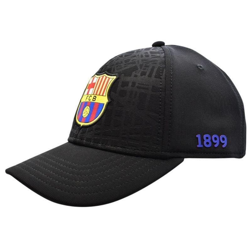 Fc Barcelona Baseball Cap Cap Cross Black Fcb Jr 5001gexnnp