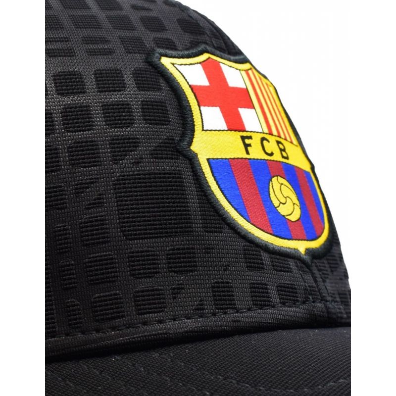 Fc Barcelona Baseball Cap Cap Cross Black Fcb Jr 5001gexnnp