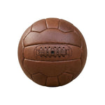 FC Barcelona Camp Nou Retro Soccer Official Licensed Genuine Leather brązowy futball labda B1048