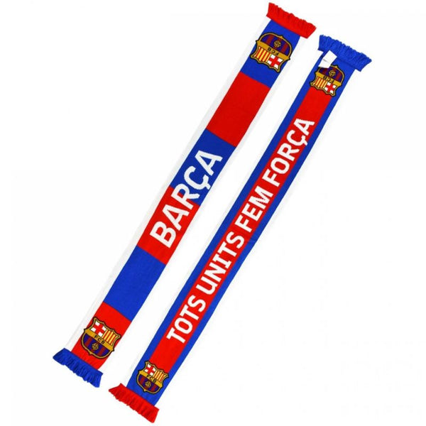 Fc Barcelona Double Knitted Scarf N30 5004bud30