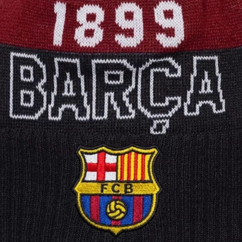 FC Barcelona New Era Core Sport Knit Beanie Hat Navy sötétkék kötött sapka 60846895