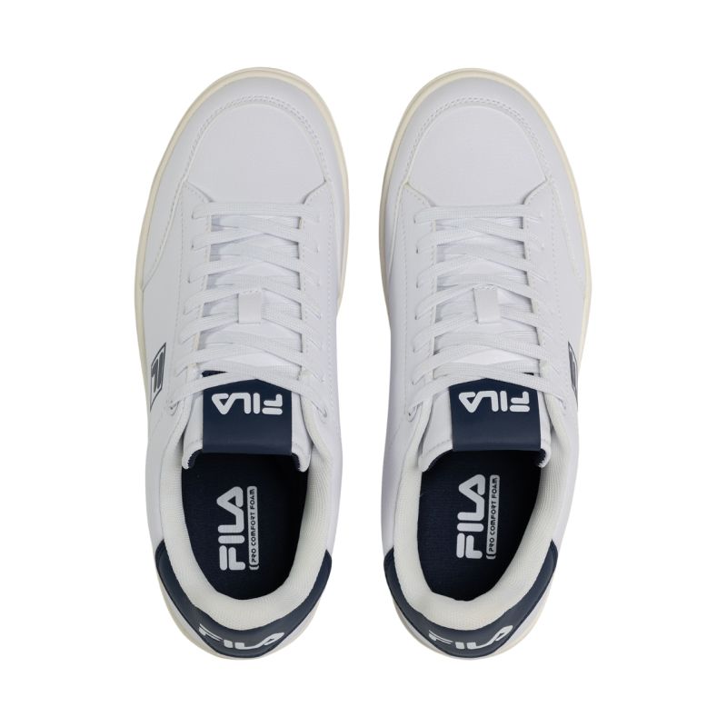 Fila Courtbay men's white and navy blue sötétkék férfi cipő