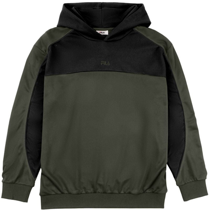 Fila Rivoli men's sweatshirt olive and black fekete férfi pulóver