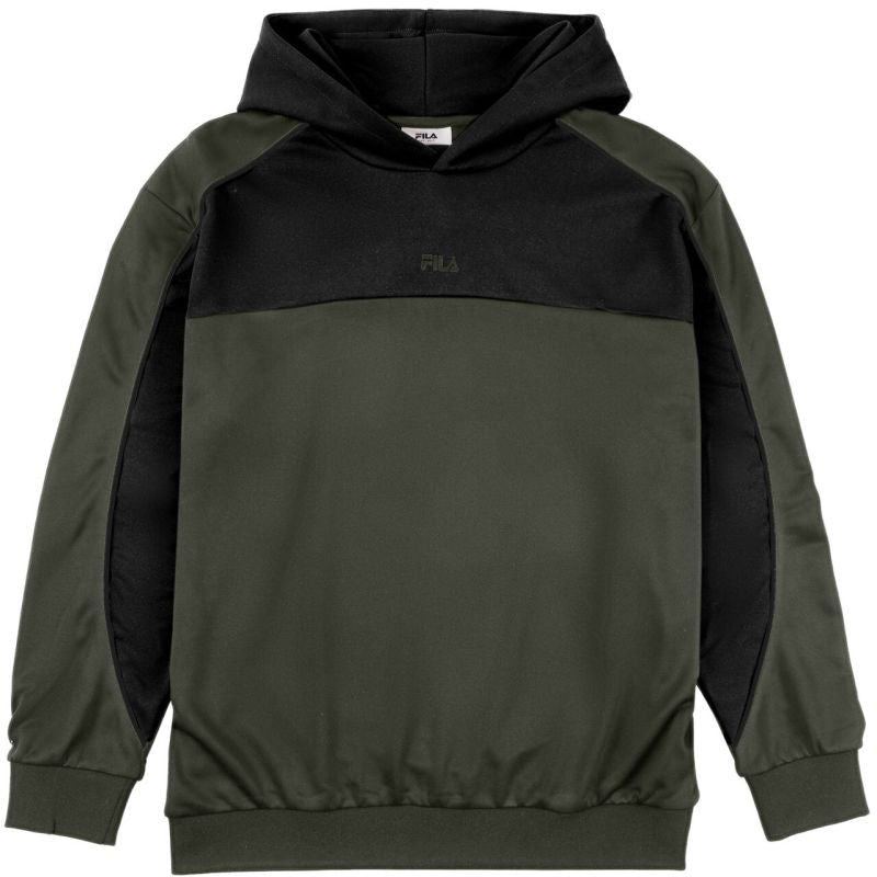 Fila Rivoli men's sweatshirt olive and black fekete férfi pulóver