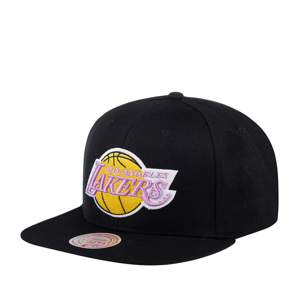 Mitchell & Ness NBA Los Angeles Lakers Top Spot Snapback Hwc Lakers Cap HHSS2976-LALYYPPPBLCK Baseball sapka