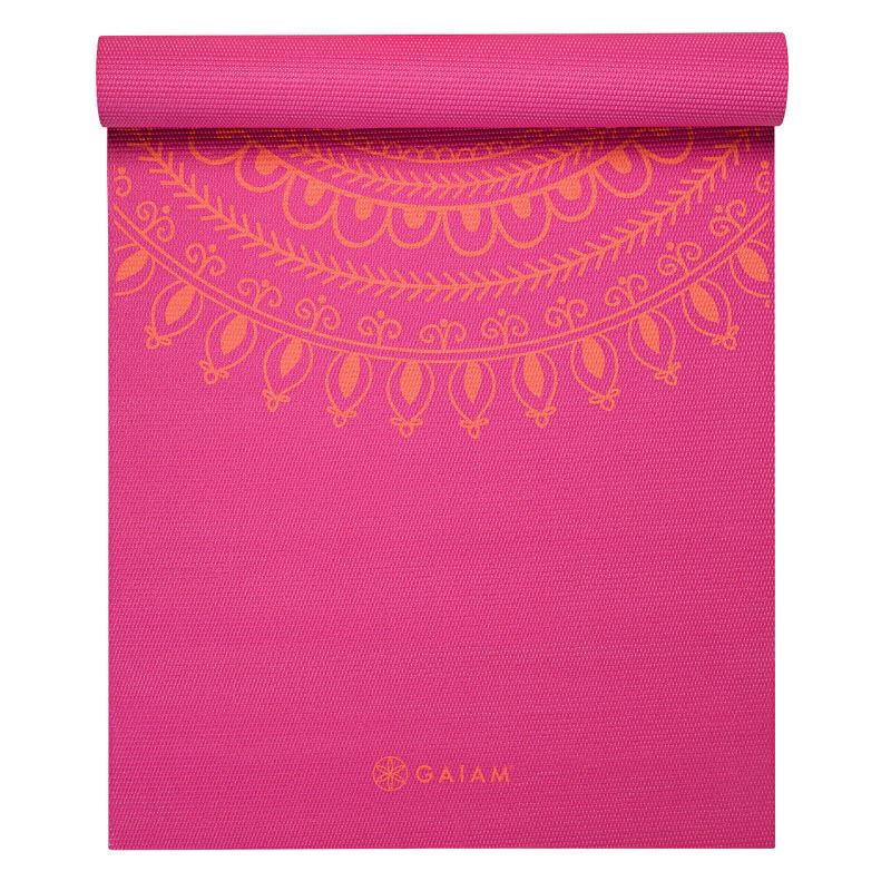 Gaiam Bright Marrakesh Yoga Mat 6 mm jóga matrac