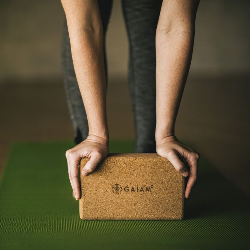 Gaiam Cork Yoga Cube edzőfelszerelés 52292
