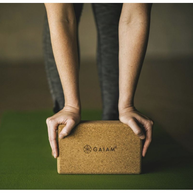 Gaiam Cork Yoga Cube edzőfelszerelés 52292