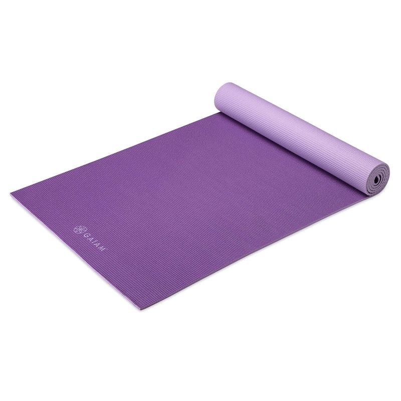 Double-sided Yoga Mat Gaiam Plum Jam 6 mm Edzőfelszerelés 60526