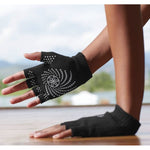 Gaiam fingerless anti-slip Kesztyű 54029