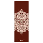 Gaiam Intense Rust Sundial Flower Yoga Mat 5mm 65733 - Sportmania.hu