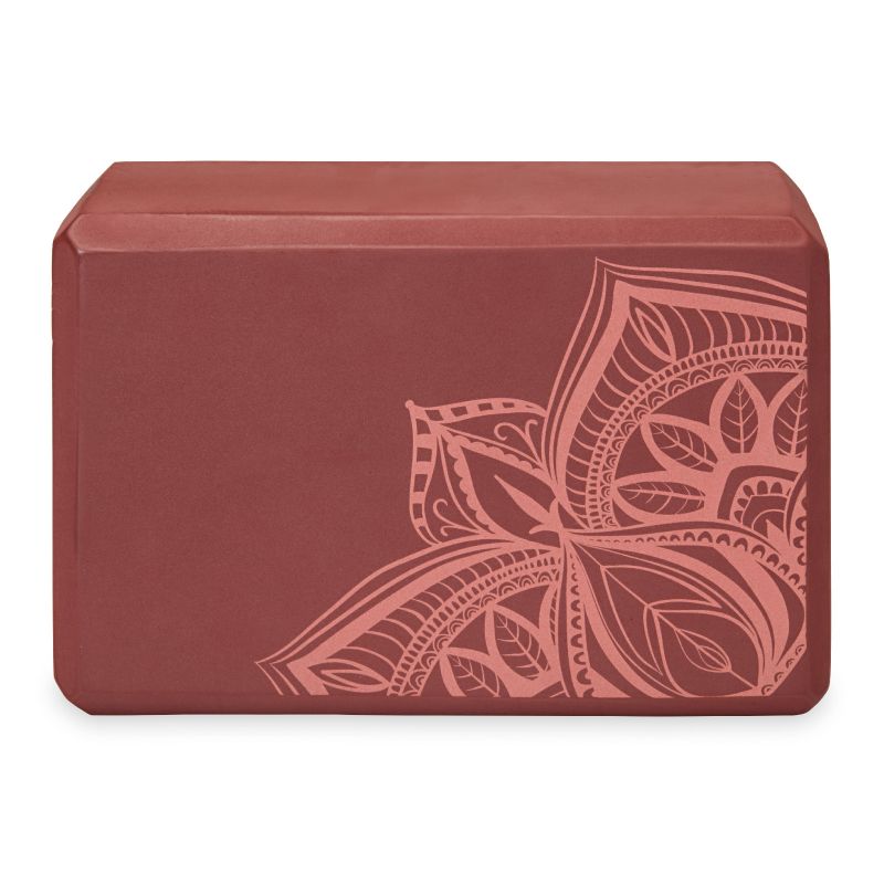 Gaiam Intense Rust Sundial Point 65748 yoga block - Sportmania.hu