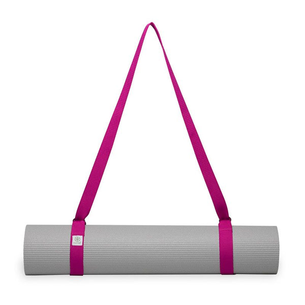 Gaiam pink yoga mat strap 61711