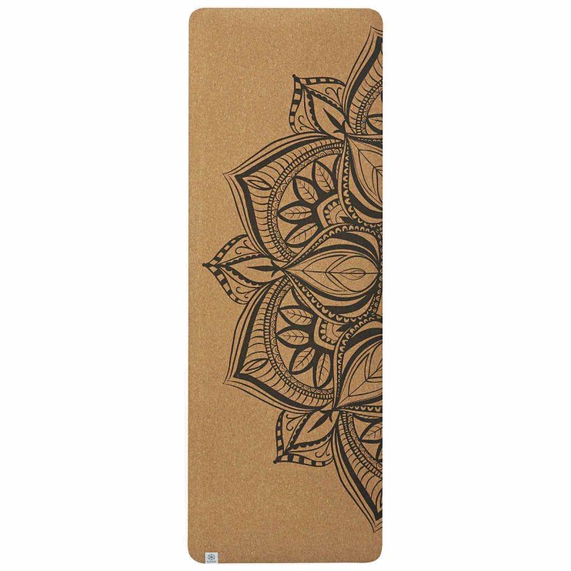 Gaiam Printed Cork Mandala yoga mat 5 mm Edzőfelszerelés 63495