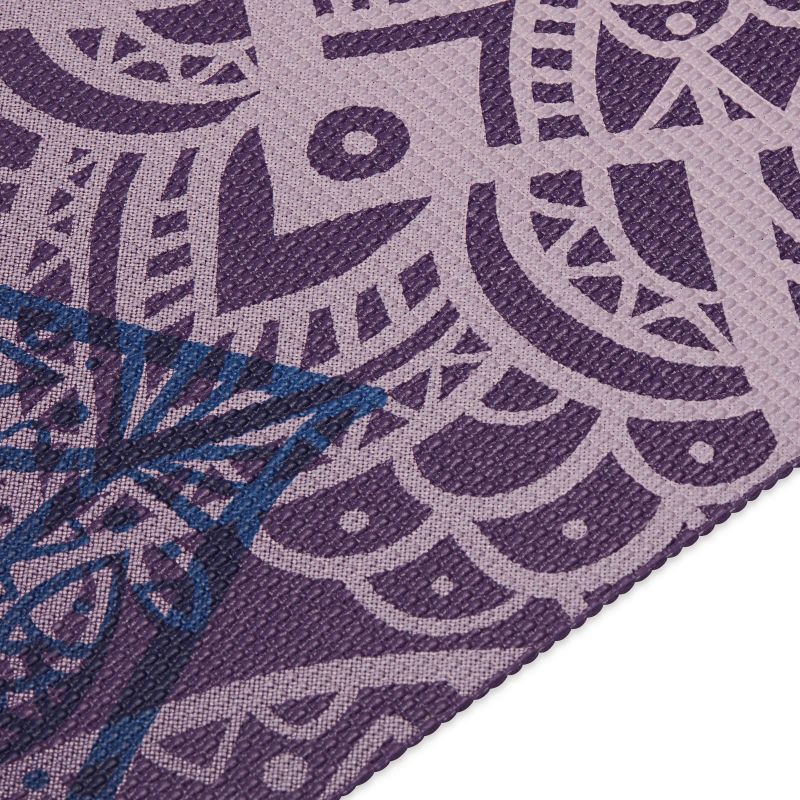 Gaiam Purple Lattice Yoga Mat 4 mm 64747 - Sportmania.hu