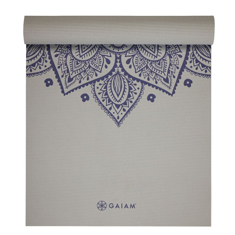 Gaiam Sustained Sundial Flower Yoga Mat 5mm 65732