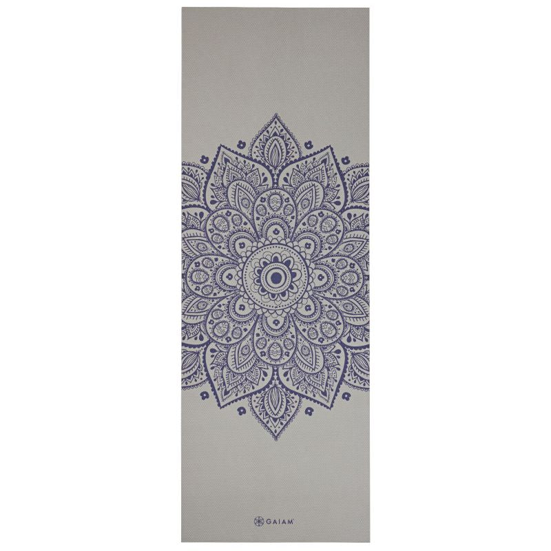 Gaiam Sustained Sundial Flower Yoga Mat 5mm 65732