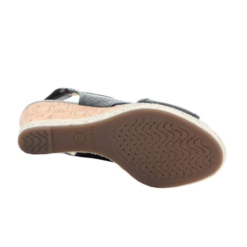 Geox D Janira C D82P6C 06RBC C9999 fekete női utcai cipő