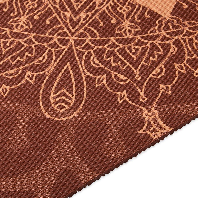 Go Jogi Gaiam Intense Rust Sundial Layers 5mm 65738 mat